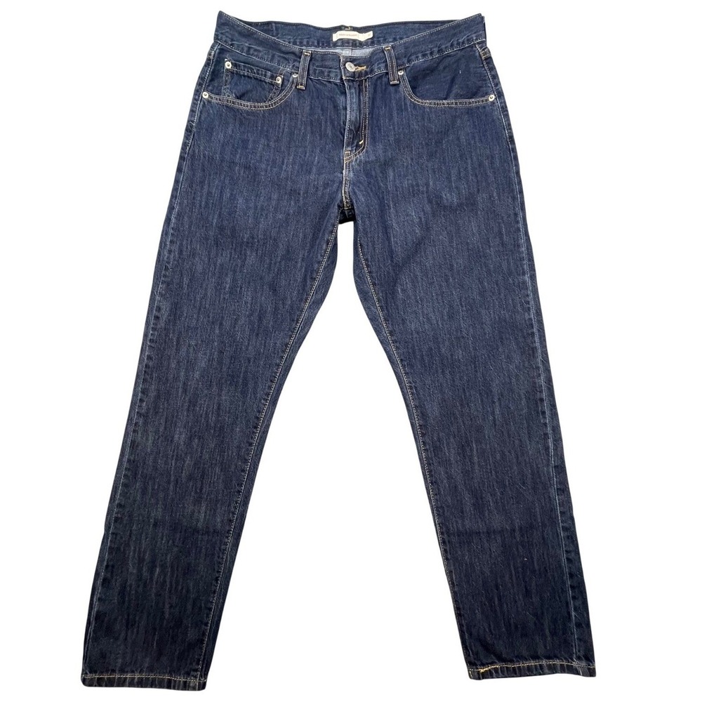Levi's Dark Wash Middy Straight Denim Jeans Women Size 31